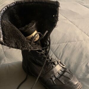 Apple Bottoms Black Winter Boots